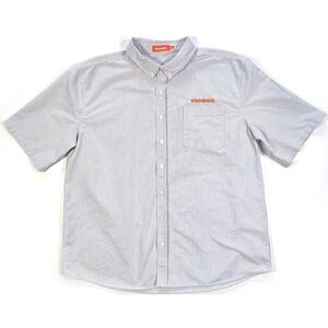 Whataburger Men's Striped Button-Down Shirt XL